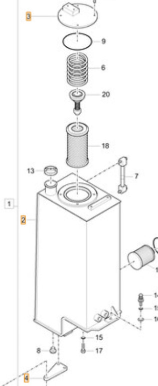 Case 35MK-01511CG - Υδραυλική δεξαμενή για Κατασκευή μηχανήματα: φωτογραφία 1 Case 35MK-01511CG - Υδραυλική δεξαμενή για Κατασκευή μηχανήματα: φωτογραφία 1