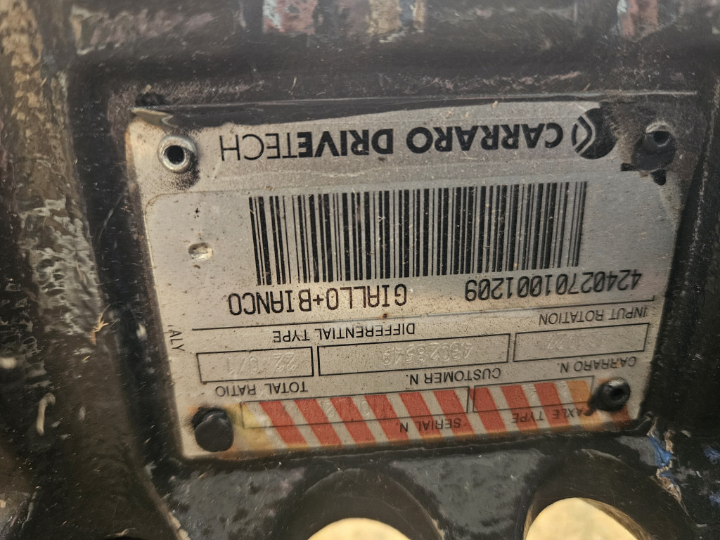 Case 48028549 - 424027 - Εμπρός άξονας για Κατασκευή μηχανήματα: φωτογραφία 2 Case 48028549 - 424027 - Εμπρός άξονας για Κατασκευή μηχανήματα: φωτογραφία 2