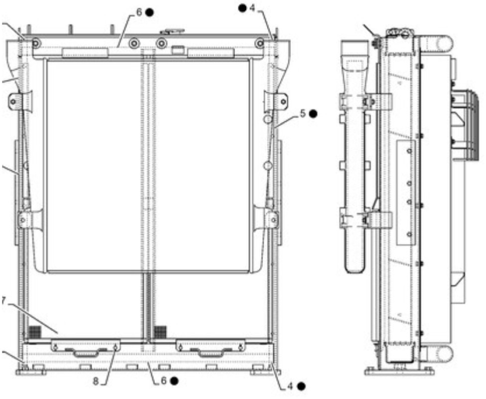 Case KWH12780 - Ψυγείο αυτοκίνητο για Κατασκευή μηχανήματα: φωτογραφία 1 Case KWH12780 - Ψυγείο αυτοκίνητο για Κατασκευή μηχανήματα: φωτογραφία 1