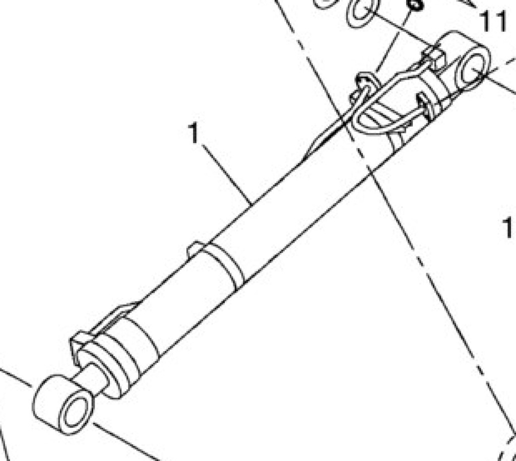 Case KWV12490 - KMV12490 - Υδραυλικός κύλινδρος για Γεωργικά μηχανήματα: φωτογραφία 1 Case KWV12490 - KMV12490 - Υδραυλικός κύλινδρος για Γεωργικά μηχανήματα: φωτογραφία 1