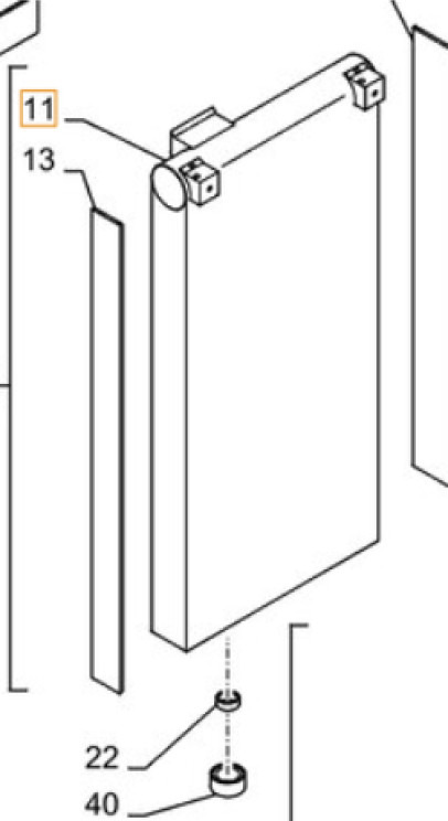 Case LN004110 - Ψυγείο λαδιού για Κατασκευή μηχανήματα: φωτογραφία 1 Case LN004110 - Ψυγείο λαδιού για Κατασκευή μηχανήματα: φωτογραφία 1