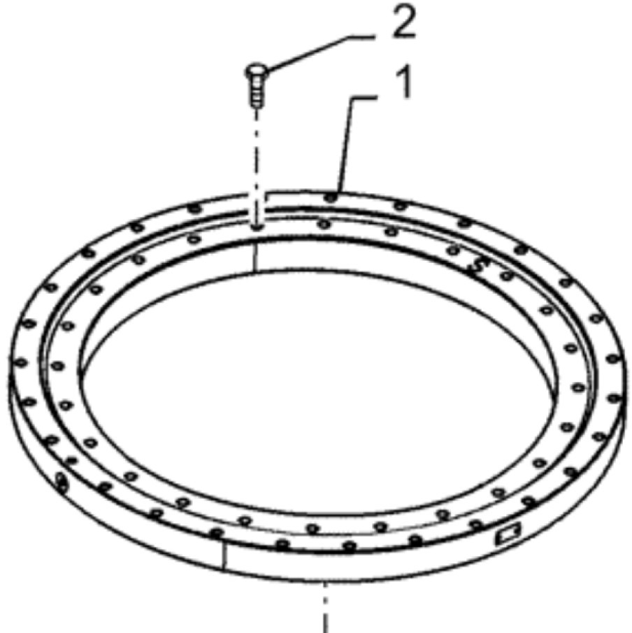 Case PS40F00003F1 - Περιστροφική πλάκα για Κατασκευή μηχανήματα: φωτογραφία 1 Case PS40F00003F1 - Περιστροφική πλάκα για Κατασκευή μηχανήματα: φωτογραφία 1