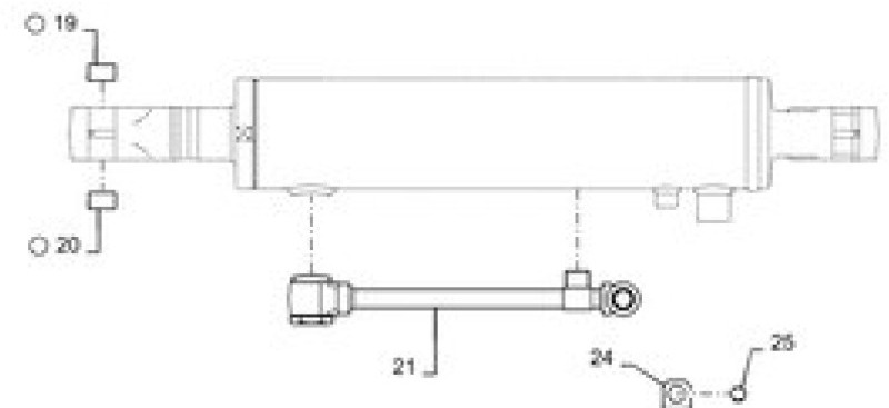 Case PW01V00073F1 - Υδραυλικός κύλινδρος για Γεωργικά μηχανήματα: φωτογραφία 1 Case PW01V00073F1 - Υδραυλικός κύλινδρος για Γεωργικά μηχανήματα: φωτογραφία 1