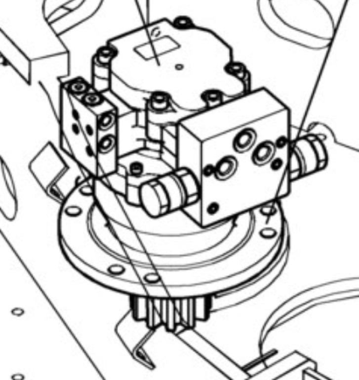 Case PY15V00012F2 - 72283621 - Μειωτήρας περιστροφής για Κατασκευή μηχανήματα: φωτογραφία 1 Case PY15V00012F2 - 72283621 - Μειωτήρας περιστροφής για Κατασκευή μηχανήματα: φωτογραφία 1