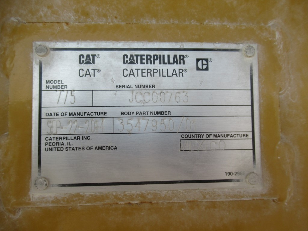 Caterpillar 3547910 - 3547900 - Αμάξωμαα για ανατρεπόμενα: φωτογραφία 1 Caterpillar 3547910 - 3547900 - Αμάξωμαα για ανατρεπόμενα: φωτογραφία 1
