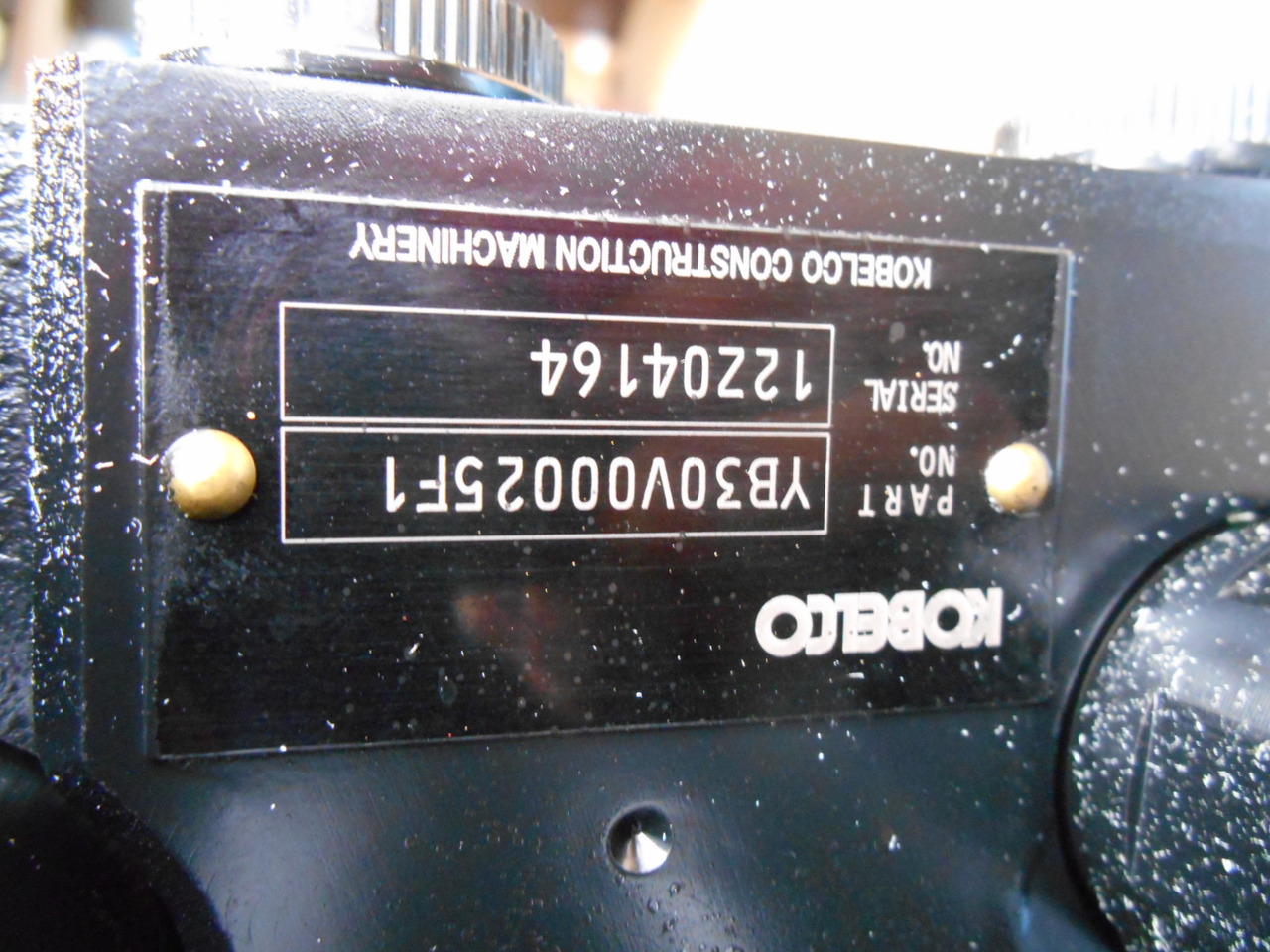 Kobelco YB30V00025F1 - Υδραυλική βαλβίδα για Κατασκευή μηχανήματα: φωτογραφία 1 Kobelco YB30V00025F1 - Υδραυλική βαλβίδα για Κατασκευή μηχανήματα: φωτογραφία 1