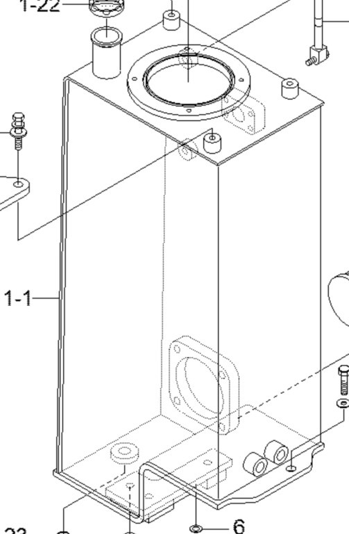 New Holland 31MH-01015YL - Υδραυλική δεξαμενή για Κατασκευή μηχανήματα: φωτογραφία 1 New Holland 31MH-01015YL - Υδραυλική δεξαμενή για Κατασκευή μηχανήματα: φωτογραφία 1