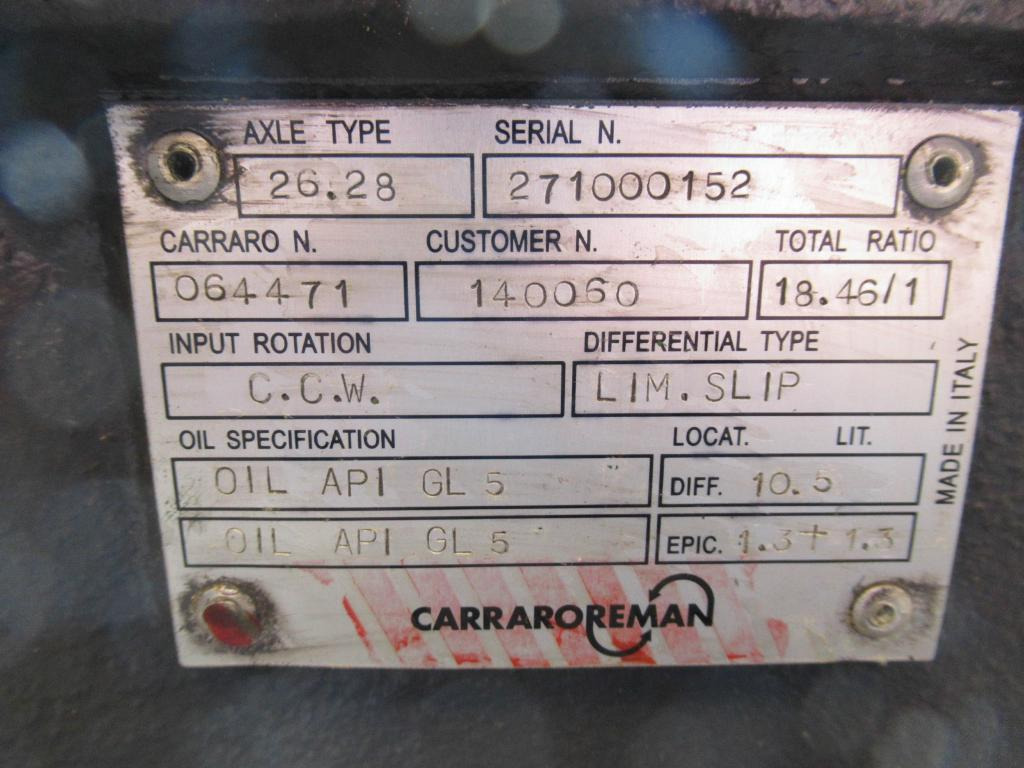 New Holland 85821298 - 87674863 - Εμπρός άξονας για Κατασκευή μηχανήματα: φωτογραφία 2 New Holland 85821298 - 87674863 - Εμπρός άξονας για Κατασκευή μηχανήματα: φωτογραφία 2