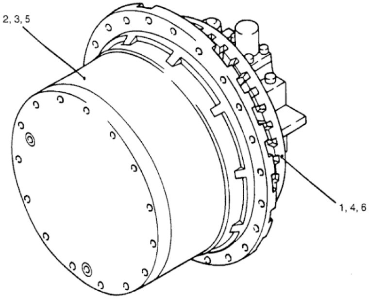 New Holland Kobelco YN15V00011F4 - YN15V00011F3 - Μοτέρ πορείας για Γεωργικά μηχανήματα: φωτογραφία 1 New Holland Kobelco YN15V00011F4 - YN15V00011F3 - Μοτέρ πορείας για Γεωργικά μηχανήματα: φωτογραφία 1