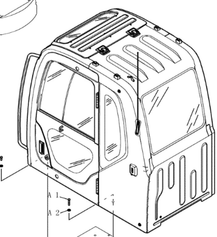New Holland YN02C00134P1 - YN02C00201F1 - Καμπίνα για Γεωργικά μηχανήματα: φωτογραφία 1 New Holland YN02C00134P1 - YN02C00201F1 - Καμπίνα για Γεωργικά μηχανήματα: φωτογραφία 1