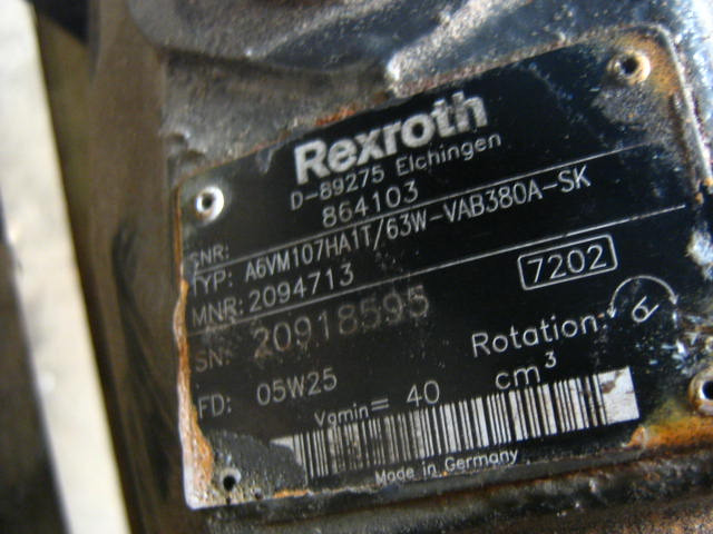 Rexroth A6VM140HA1TA/63W-VZB380A-SK - - Υδραυλικός κινητήρας για Κατασκευή μηχανήματα: φωτογραφία 1 Rexroth A6VM140HA1TA/63W-VZB380A-SK - - Υδραυλικός κινητήρας για Κατασκευή μηχανήματα: φωτογραφία 1