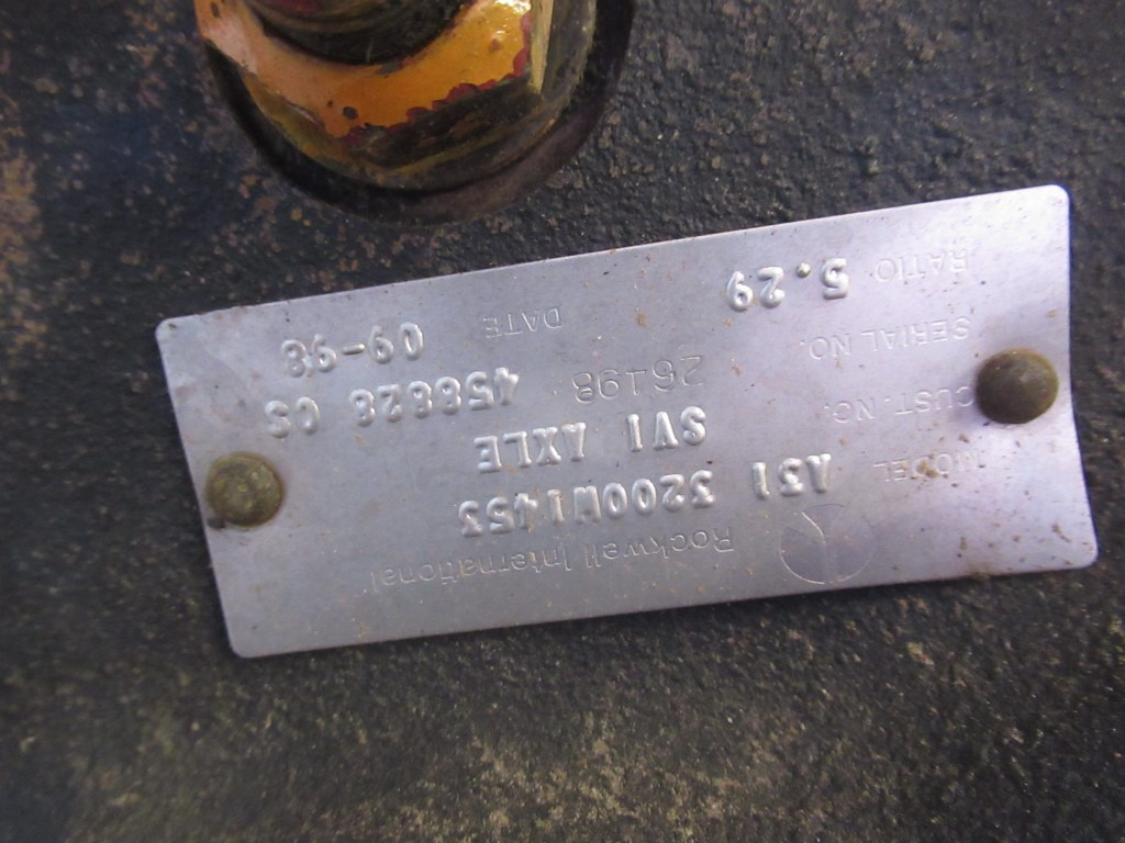 Rockwell SVI AXLE - A31 3200W1453 - Εμπρός άξονας για Κατασκευή μηχανήματα: φωτογραφία 2 Rockwell SVI AXLE - A31 3200W1453 - Εμπρός άξονας για Κατασκευή μηχανήματα: φωτογραφία 2