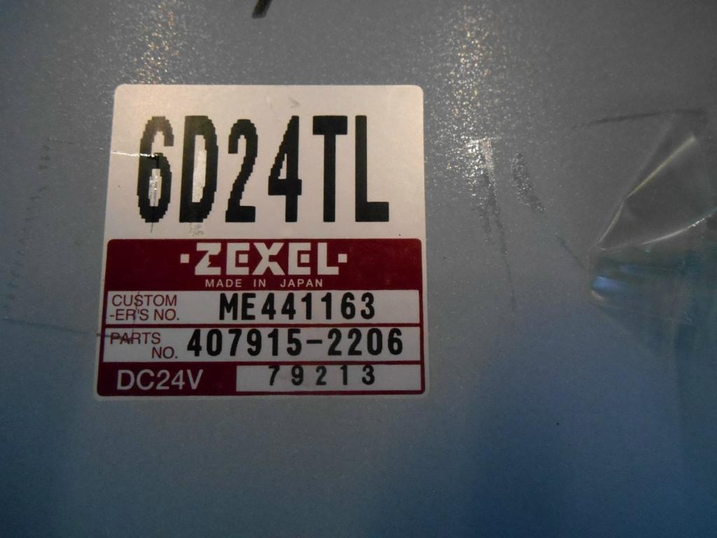 Zexel 6D24TL - - Ηλεκτρικό σύστημα για Κατασκευή μηχανήματα: φωτογραφία 2 Zexel 6D24TL - - Ηλεκτρικό σύστημα για Κατασκευή μηχανήματα: φωτογραφία 2
