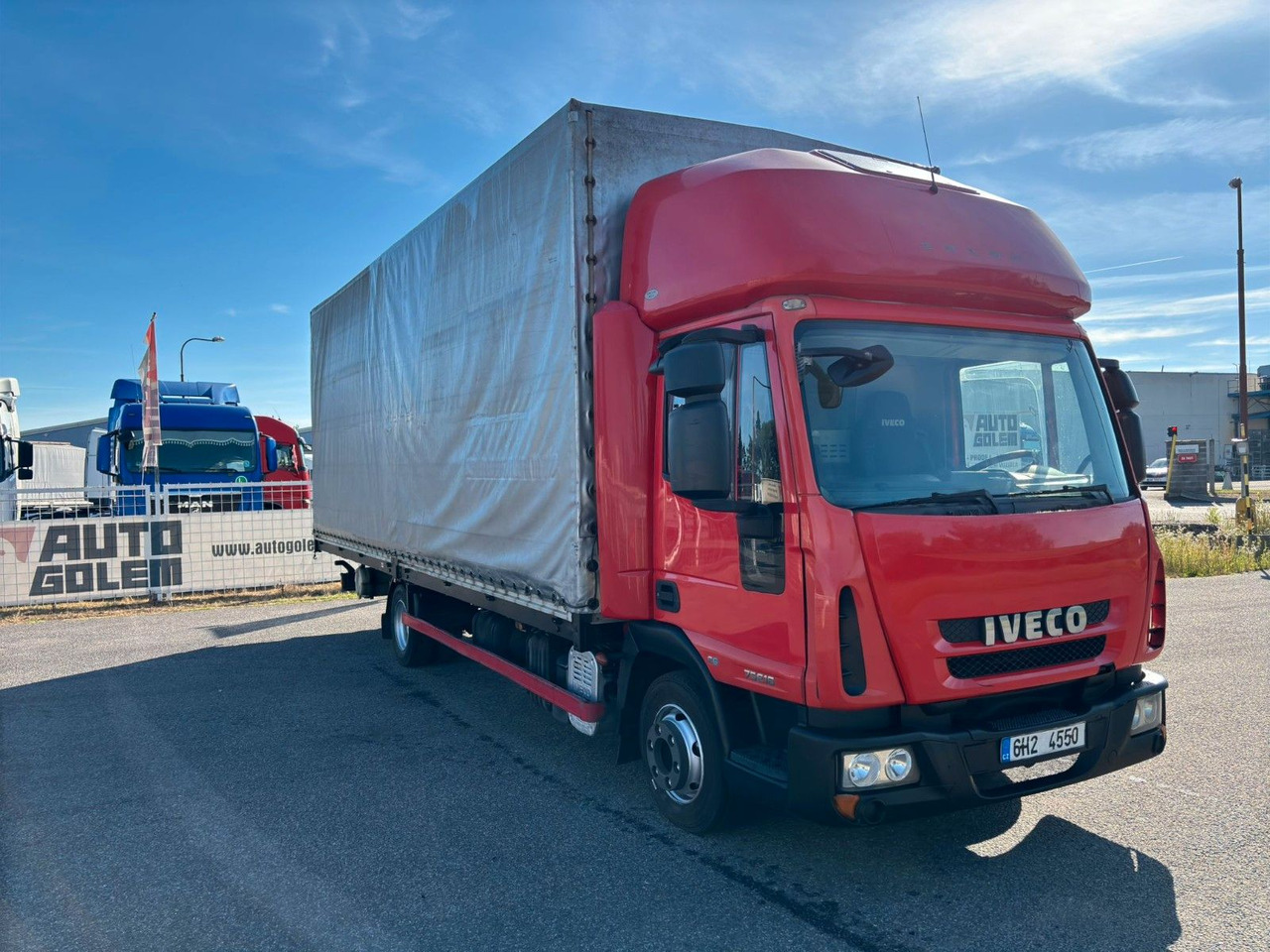 Iveco EuroCargo 75E16 - Επαγγελματικό αυτοκίνητο με μουσαμά: φωτογραφία 2 Iveco EuroCargo 75E16 - Επαγγελματικό αυτοκίνητο με μουσαμά: φωτογραφία 2