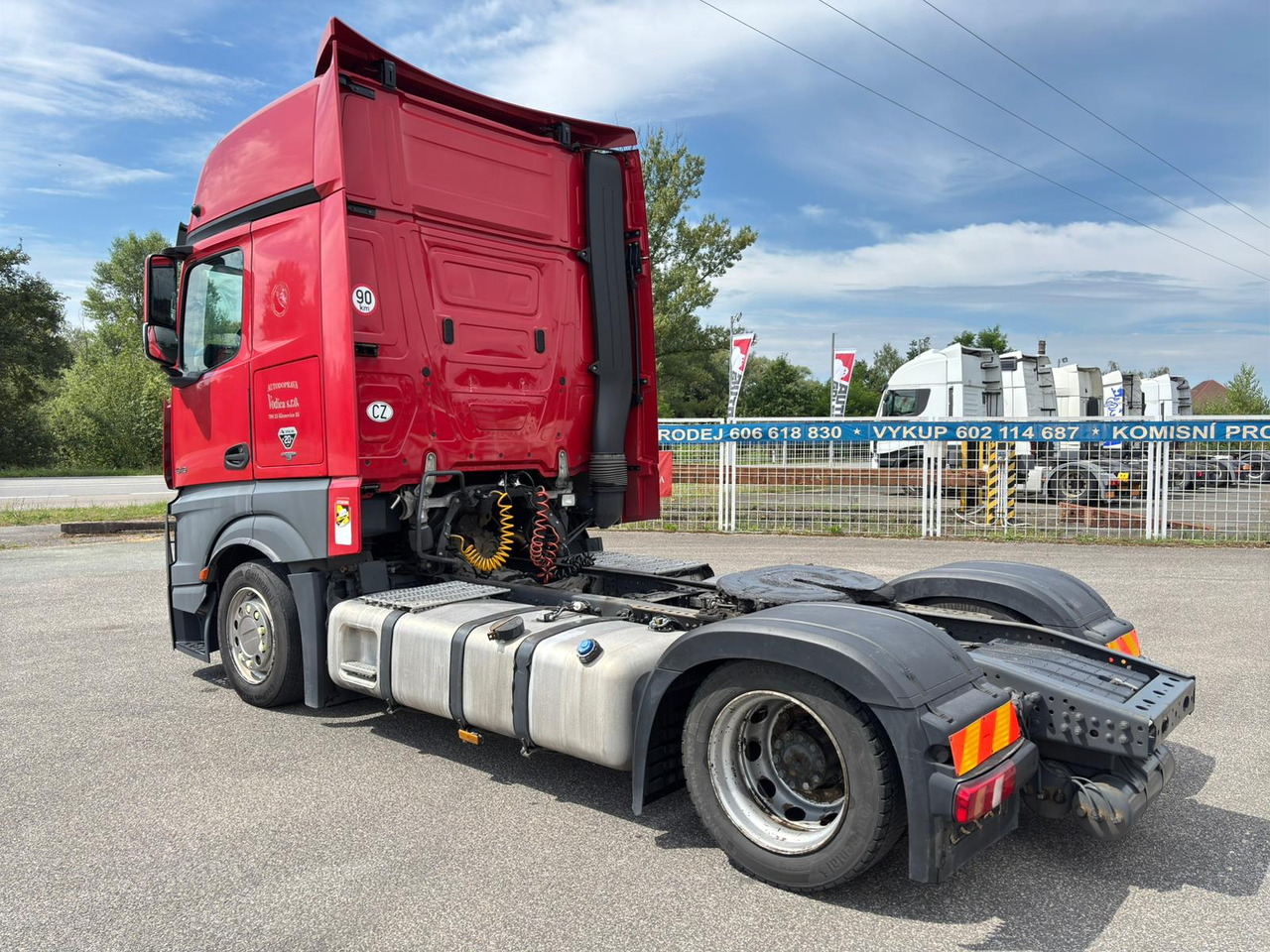 Mercedes-Benz Actros 1845 - Τράκτορας: φωτογραφία 4 Mercedes-Benz Actros 1845 - Τράκτορας: φωτογραφία 4