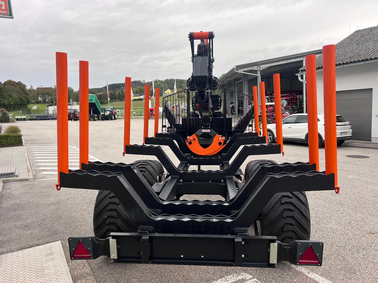 BMF BMF 10T2 mit BMF 850 HP Kran - Δασική ρυμούλκα: φωτογραφία 4 BMF BMF 10T2 mit BMF 850 HP Kran - Δασική ρυμούλκα: φωτογραφία 4