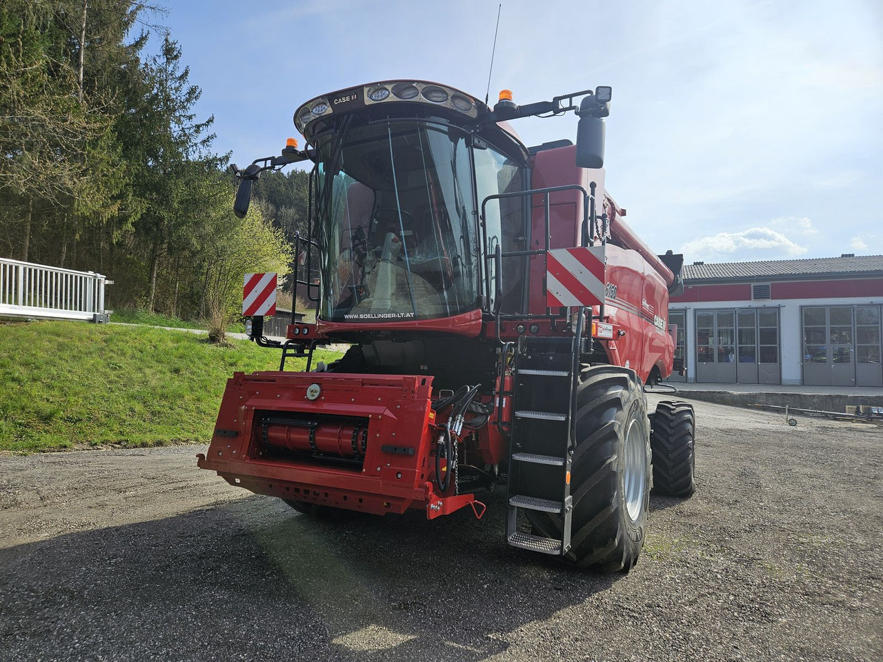 Case IH Axial-Flow 6160 - Θεριζοαλωνιστική μηχανή: φωτογραφία 1 Case IH Axial-Flow 6160 - Θεριζοαλωνιστική μηχανή: φωτογραφία 1