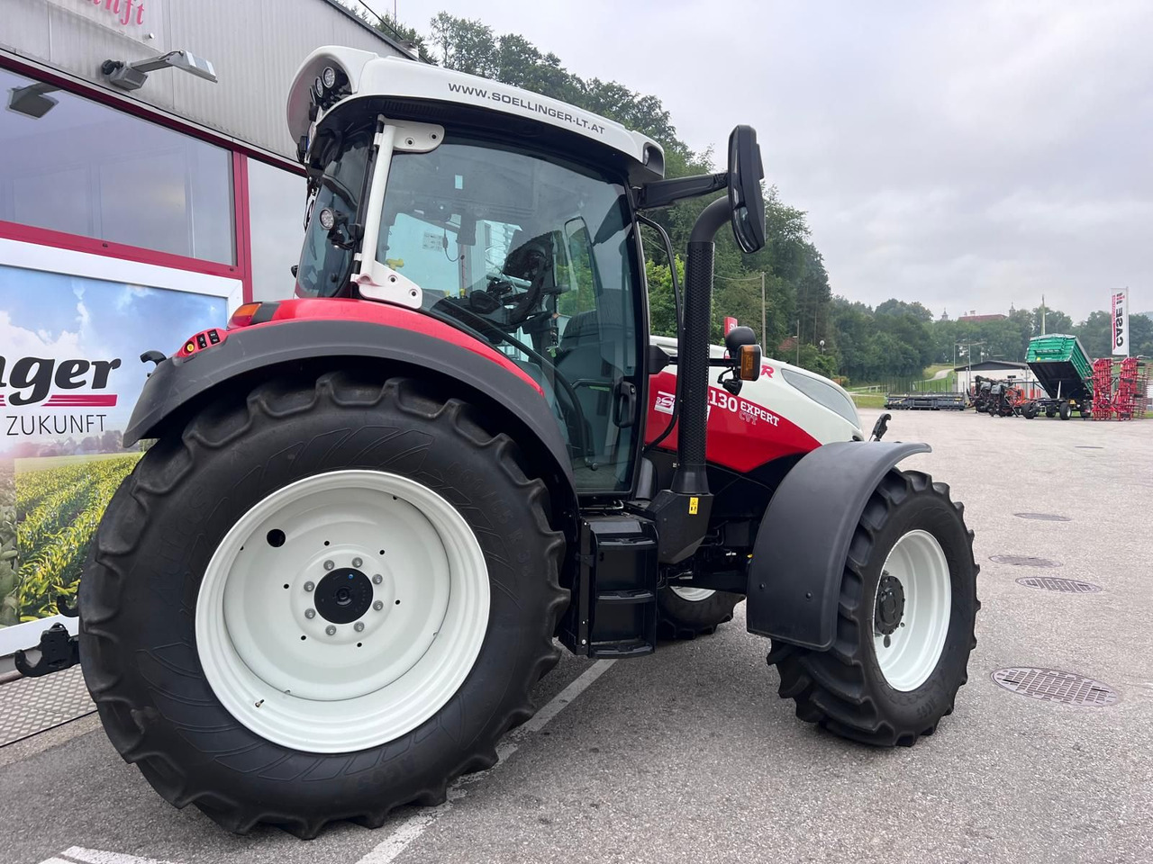 Steyr 4130 Expert CVT - Τρακτέρ: φωτογραφία 5 Steyr 4130 Expert CVT - Τρακτέρ: φωτογραφία 5