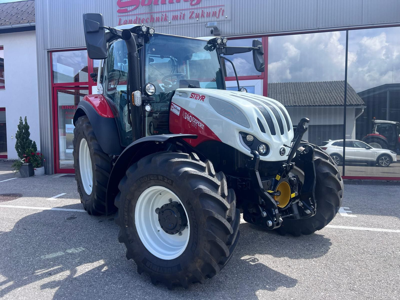 Steyr 4140 Expert CVT - Τρακτέρ: φωτογραφία 1 Steyr 4140 Expert CVT - Τρακτέρ: φωτογραφία 1