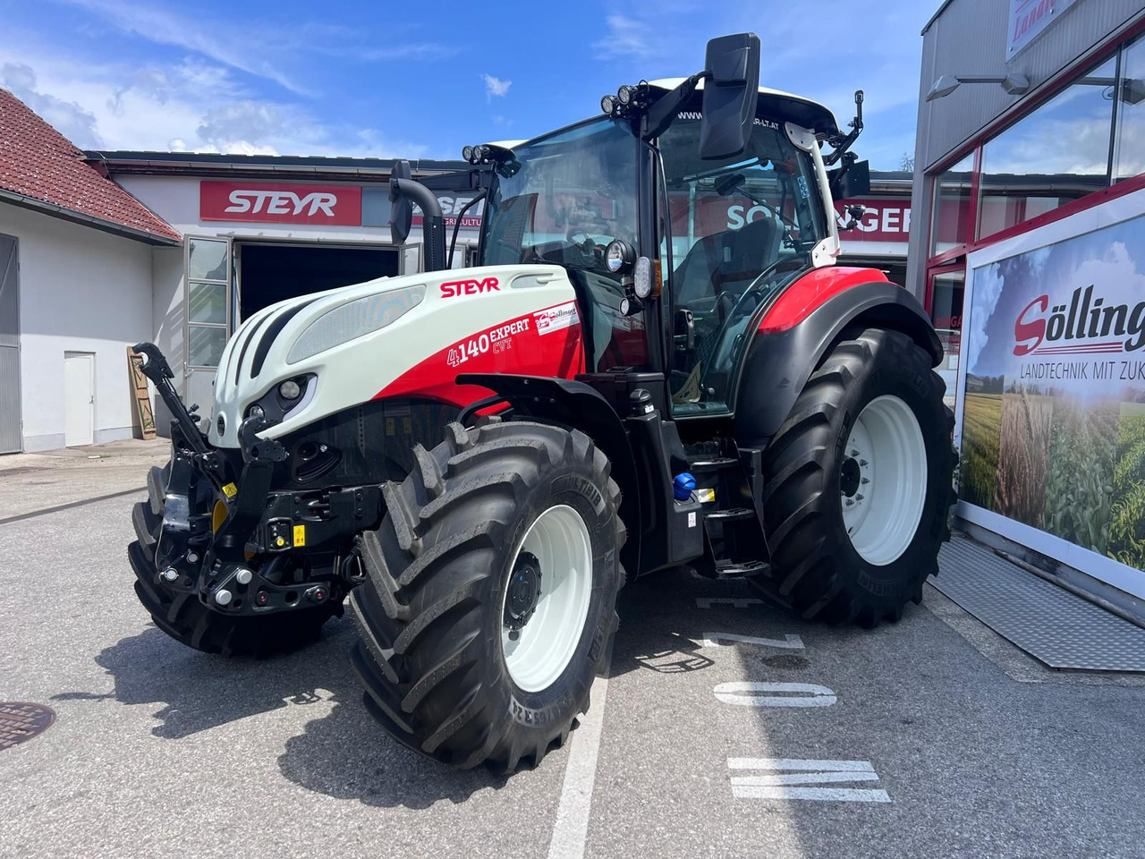 Steyr 4140 Expert CVT - Τρακτέρ: φωτογραφία 3 Steyr 4140 Expert CVT - Τρακτέρ: φωτογραφία 3
