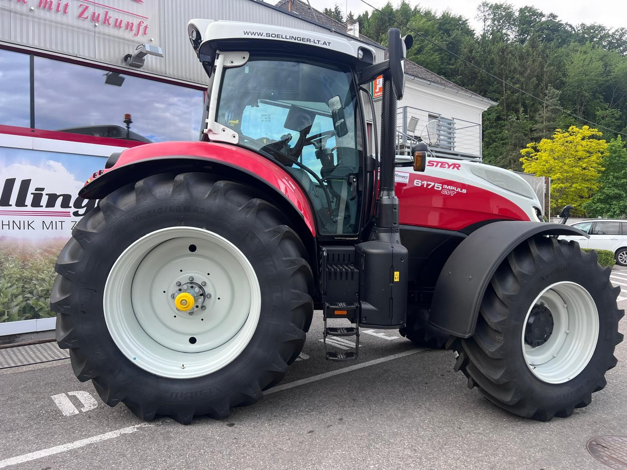 Steyr 6175 Impuls CVT - Τρακτέρ: φωτογραφία 3 Steyr 6175 Impuls CVT - Τρακτέρ: φωτογραφία 3