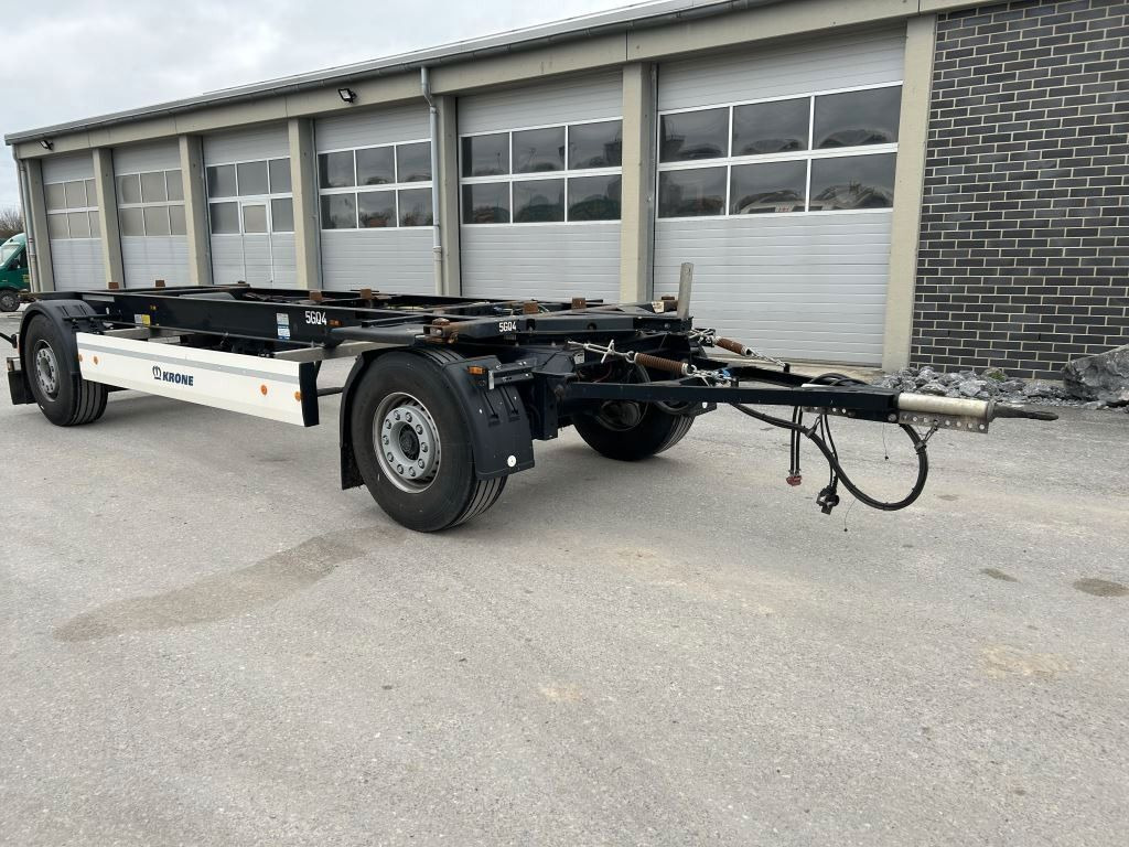 Krone 2 Achswechselfahrgestell, Typ: MAXI AZW 18 eL3B7 - Ρυμούλκα μεταφοράς εμπορευματοκιβωτίων/ Κινητό αμάξωμα: φωτογραφία 4 Krone 2 Achswechselfahrgestell, Typ: MAXI AZW 18 eL3B7 - Ρυμούλκα μεταφοράς εμπορευματοκιβωτίων/ Κινητό αμάξωμα: φωτογραφία 4