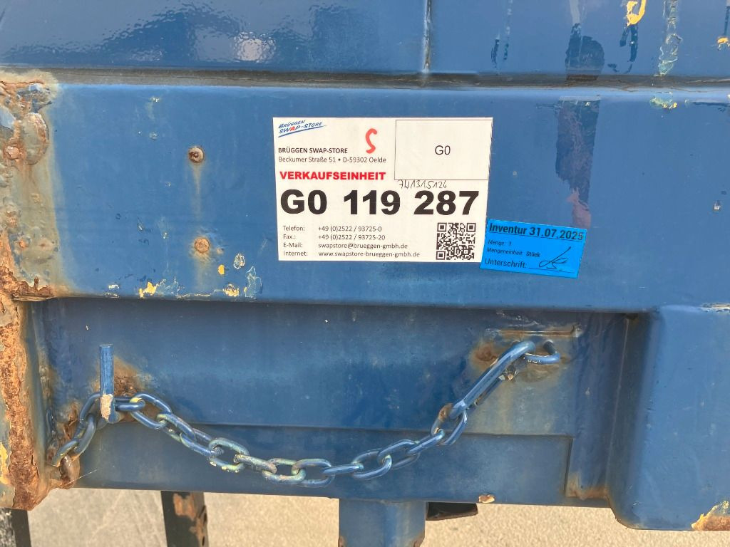 Ανοιχτό αμάξωμα Krone Wechselbrücke Pritsche: φωτογραφία 7 Ανοιχτό αμάξωμα Krone Wechselbrücke Pritsche: φωτογραφία 7