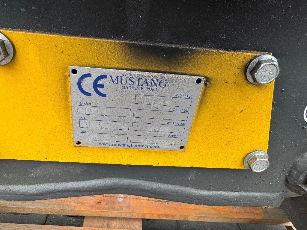 Mustang GRP 150 CH  - Αρπάγη για Κατασκευή μηχανήματα: φωτογραφία 3 Mustang GRP 150 CH  - Αρπάγη για Κατασκευή μηχανήματα: φωτογραφία 3