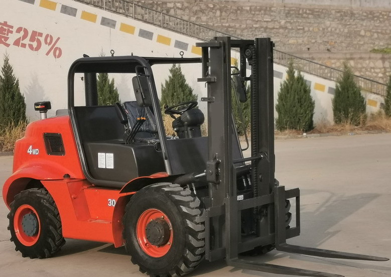 QINGDAO PROMISING 3T 4WD Rough Terrain Forklift CPCD30 - Φορτηγό ανωμάλου εδάφους: φωτογραφία 1 QINGDAO PROMISING 3T 4WD Rough Terrain Forklift CPCD30 - Φορτηγό ανωμάλου εδάφους: φωτογραφία 1