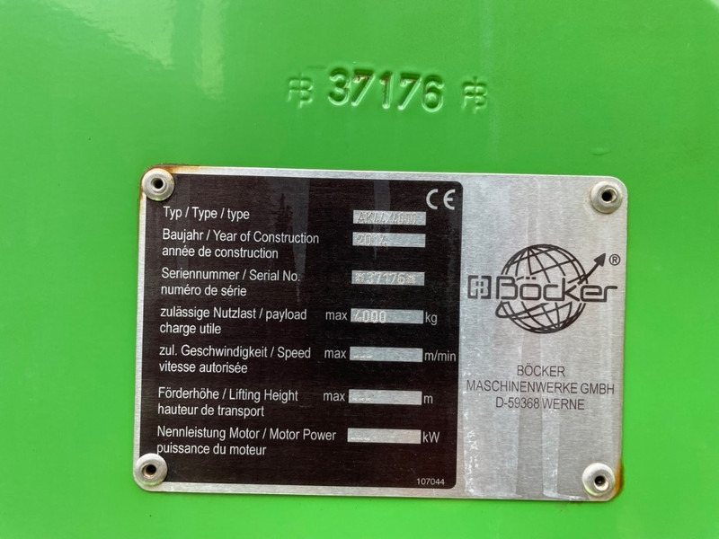 Böcker AK 44/4000 - Γερανός παντός εδάφους: φωτογραφία 4 Böcker AK 44/4000 - Γερανός παντός εδάφους: φωτογραφία 4