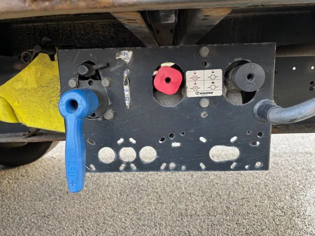 Επικαθήμενο κουρτίνα Krone SD 3 axle drum brake schuifzeil schuifdak: φωτογραφία 8