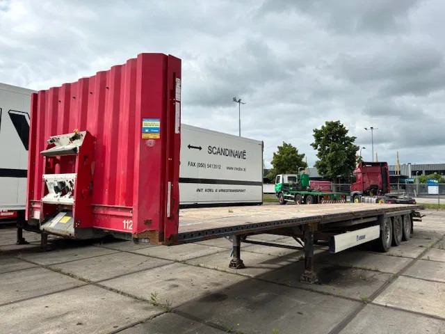Krone SD Flatbed met rongen 41 ton standard chassis - Επικαθήμενο πλατφόρμα/ Καρότσα: φωτογραφία 1 Krone SD Flatbed met rongen 41 ton standard chassis - Επικαθήμενο πλατφόρμα/ Καρότσα: φωτογραφία 1