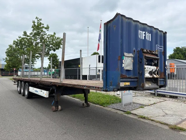 Krone SD Flatbed met rongen 41 ton standard chassis - Επικαθήμενο πλατφόρμα/ Καρότσα: φωτογραφία 3 Krone SD Flatbed met rongen 41 ton standard chassis - Επικαθήμενο πλατφόρμα/ Καρότσα: φωτογραφία 3