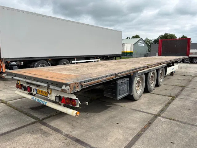 Krone SD Flatbed met rongen 41 ton standard chassis - Επικαθήμενο πλατφόρμα/ Καρότσα: φωτογραφία 4 Krone SD Flatbed met rongen 41 ton standard chassis - Επικαθήμενο πλατφόρμα/ Καρότσα: φωτογραφία 4