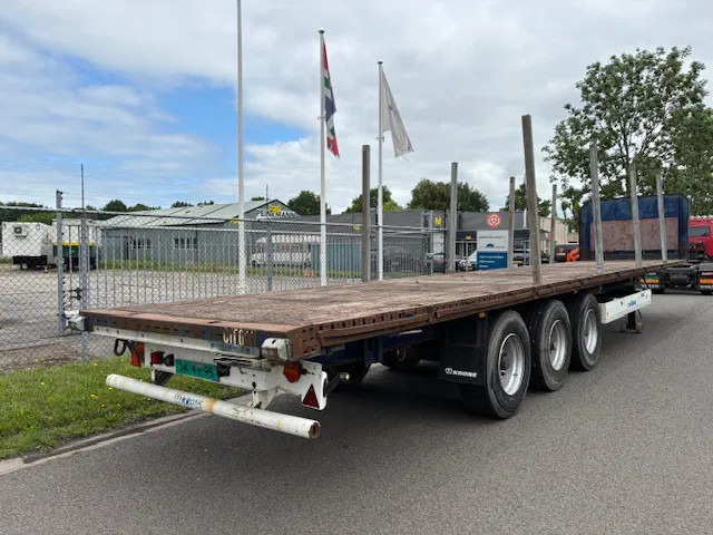 Krone SD Flatbed met rongen 41 ton standard chassis - Επικαθήμενο πλατφόρμα/ Καρότσα: φωτογραφία 4 Krone SD Flatbed met rongen 41 ton standard chassis - Επικαθήμενο πλατφόρμα/ Καρότσα: φωτογραφία 4