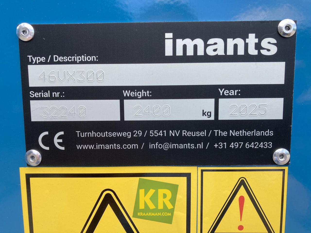 46VX300 MKIV Imants - Γεωργική φρέζα: φωτογραφία 2 46VX300 MKIV Imants - Γεωργική φρέζα: φωτογραφία 2