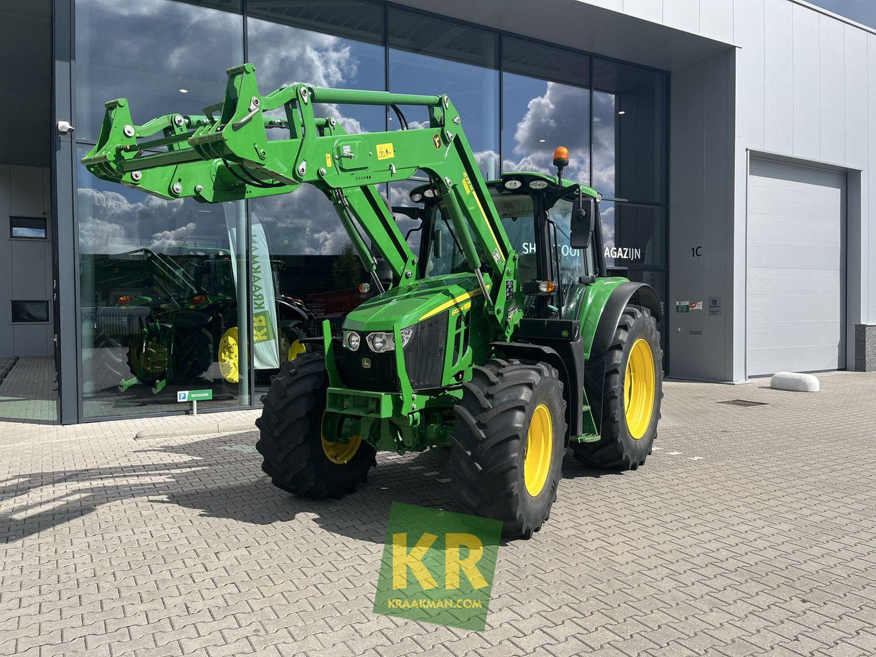 John Deere 6100M - Τρακτέρ: φωτογραφία 2 John Deere 6100M - Τρακτέρ: φωτογραφία 2