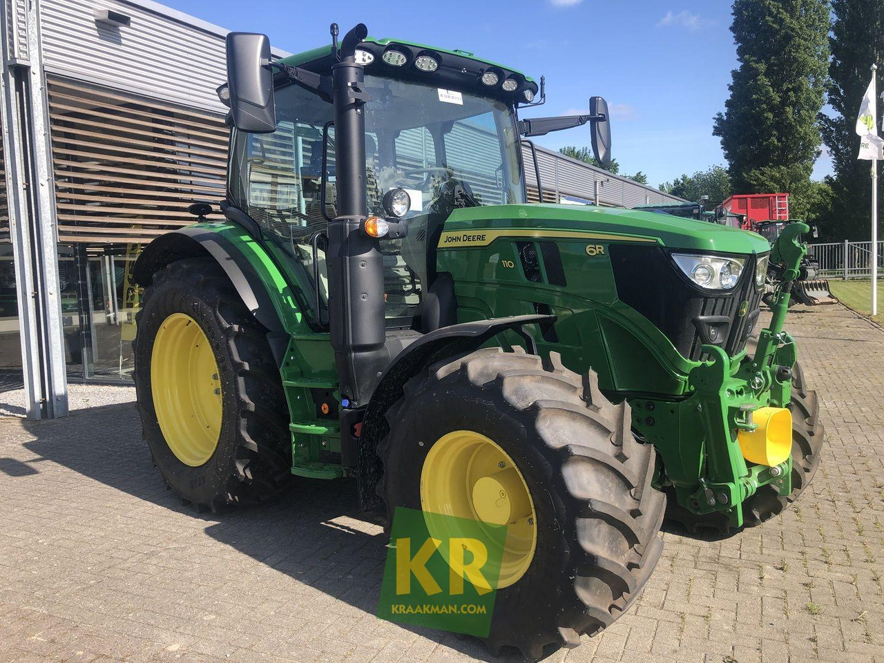 John Deere 6R 110 - Τρακτέρ: φωτογραφία 1 John Deere 6R 110 - Τρακτέρ: φωτογραφία 1