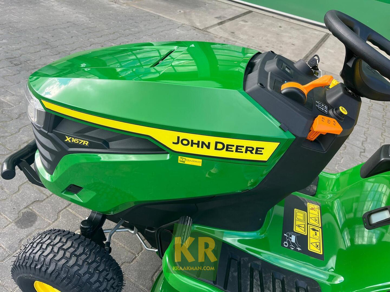 John Deere X167R - Χλοοκοπτικό: φωτογραφία 3 John Deere X167R - Χλοοκοπτικό: φωτογραφία 3