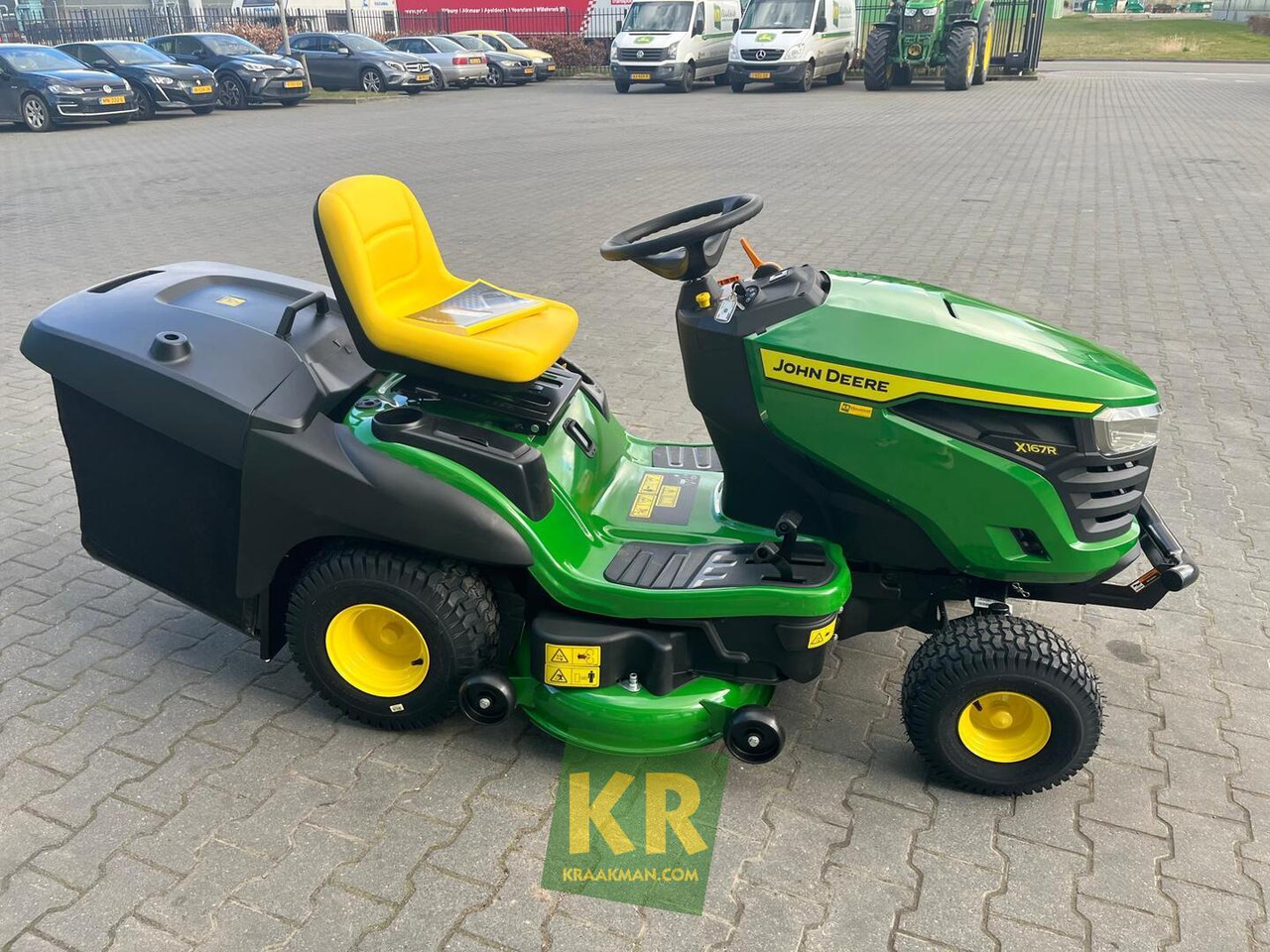 John Deere X167R - Χλοοκοπτικό: φωτογραφία 4 John Deere X167R - Χλοοκοπτικό: φωτογραφία 4