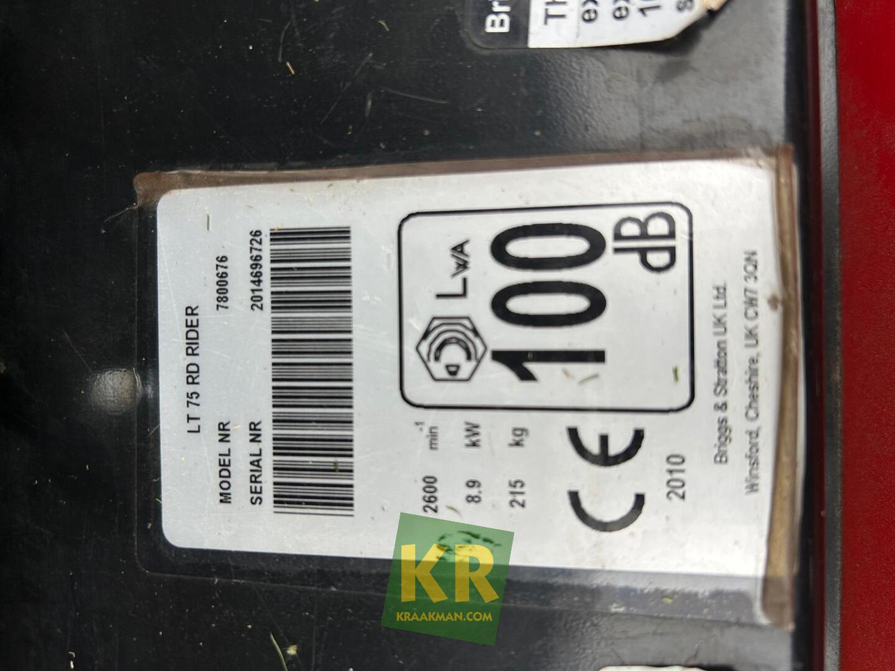Overig John Deere - Χλοοκοπτικό: φωτογραφία 4 Overig John Deere - Χλοοκοπτικό: φωτογραφία 4