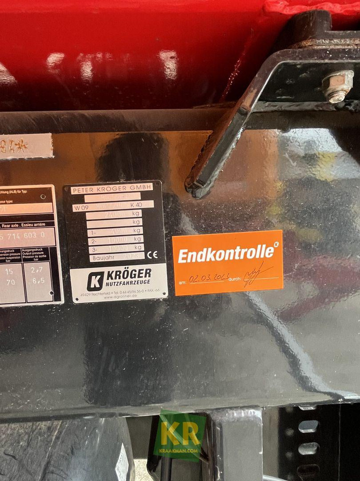 Overig Kröger - Ανατρεπόμενη ρυμούλκα για τρακτέρ: φωτογραφία 4 Overig Kröger - Ανατρεπόμενη ρυμούλκα για τρακτέρ: φωτογραφία 4