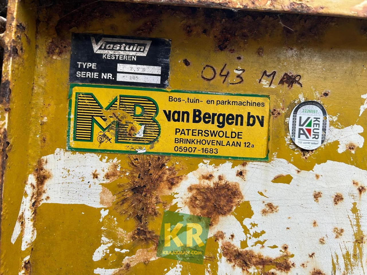 Overige Overig - Ανατρεπόμενη ρυμούλκα για τρακτέρ: φωτογραφία 2 Overige Overig - Ανατρεπόμενη ρυμούλκα για τρακτέρ: φωτογραφία 2