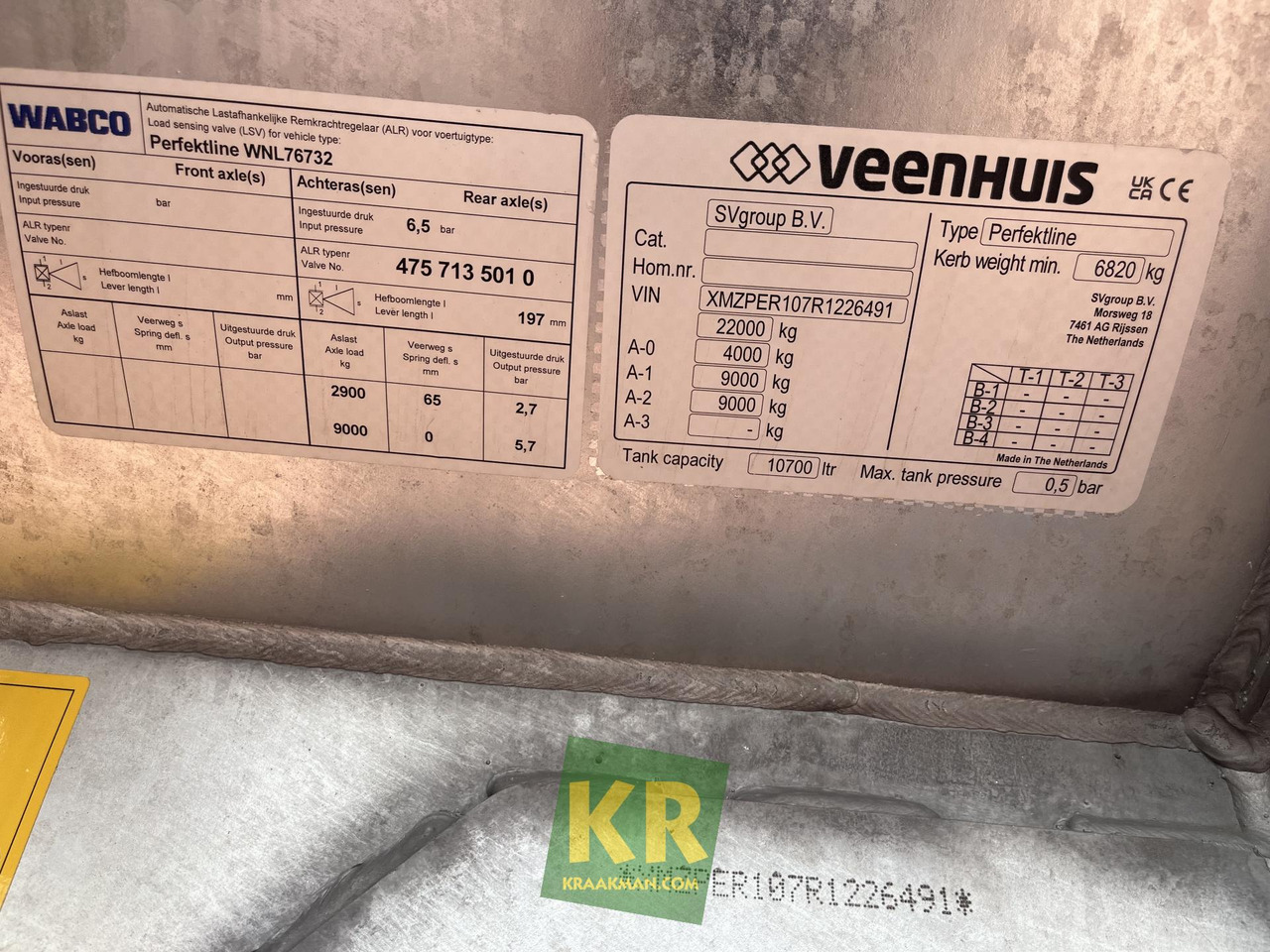 Perfektline Veenhuis - Κοπροδιανομέας υγρής κοπριάς: φωτογραφία 4 Perfektline Veenhuis - Κοπροδιανομέας υγρής κοπριάς: φωτογραφία 4