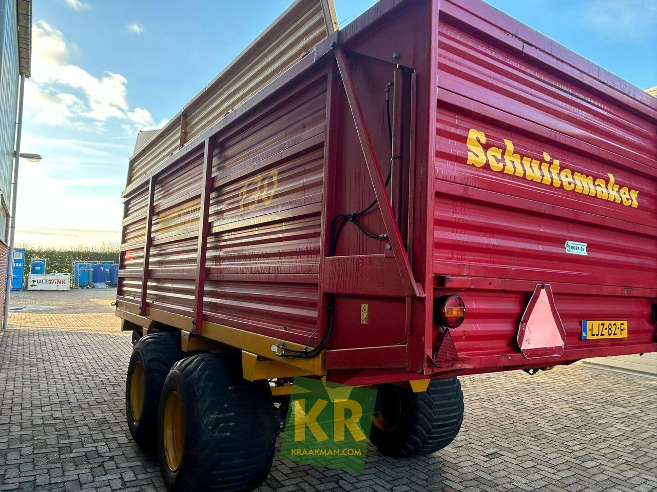 Schuitemaker RAPIDE 130 opraapwagen  - Βαγόνι ενσίρωσης: φωτογραφία 2 Schuitemaker RAPIDE 130 opraapwagen  - Βαγόνι ενσίρωσης: φωτογραφία 2