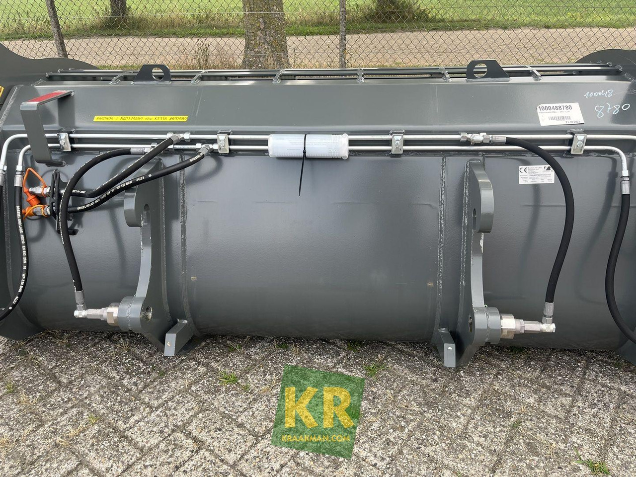 Voorzetstukken Kramer - Κουβάς για φορτωτή: φωτογραφία 3 Voorzetstukken Kramer - Κουβάς για φορτωτή: φωτογραφία 3