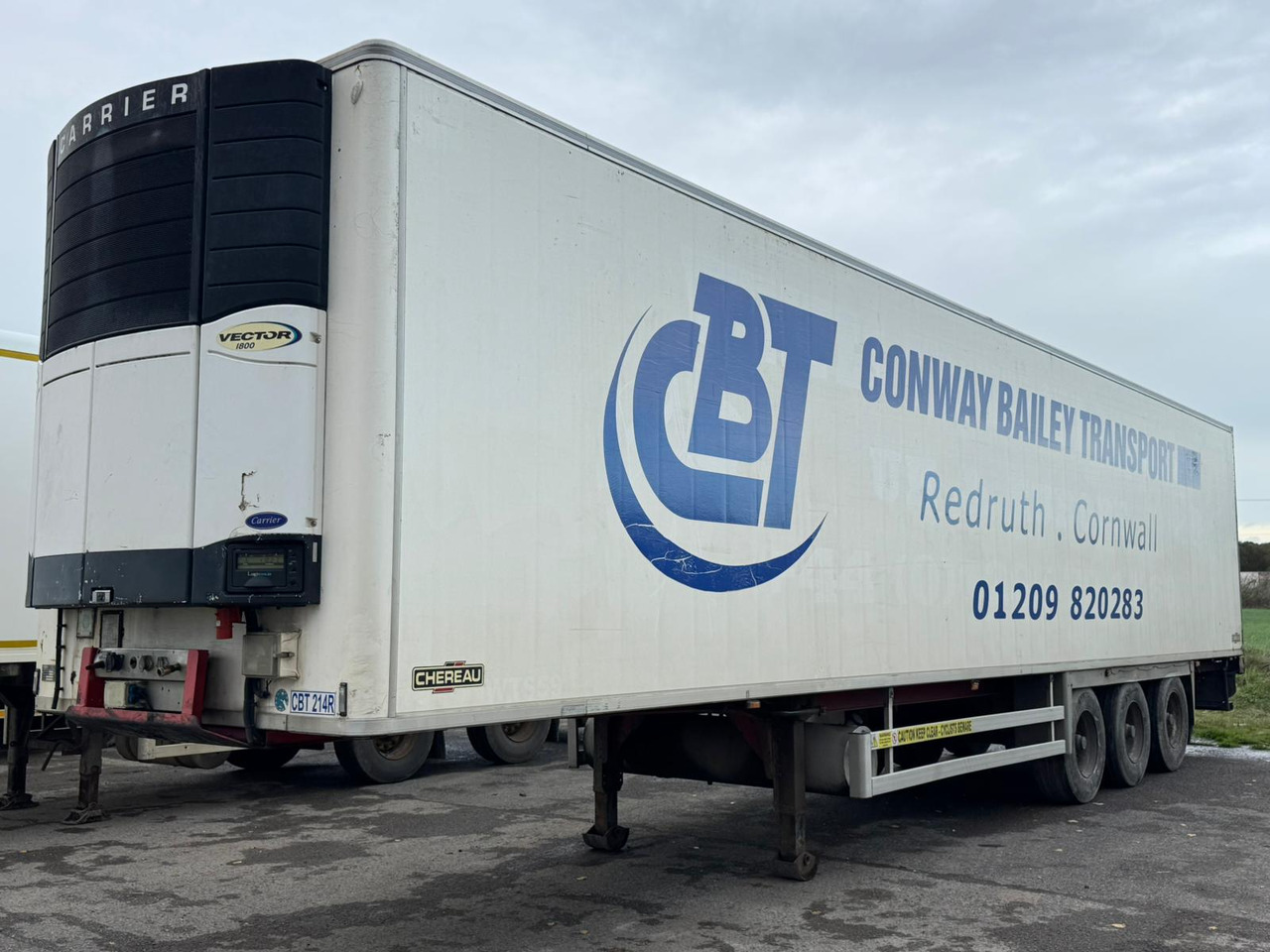 Chereau 2007 Vector 1800 – CBT214R - Επικαθήμενο ψυγείο: φωτογραφία 1 Chereau 2007 Vector 1800 – CBT214R - Επικαθήμενο ψυγείο: φωτογραφία 1