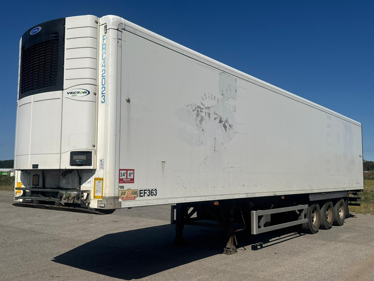 Gray and Adams 2017 Vector 1550 – 201786 - Επικαθήμενο ψυγείο: φωτογραφία 1 Gray and Adams 2017 Vector 1550 – 201786 - Επικαθήμενο ψυγείο: φωτογραφία 1