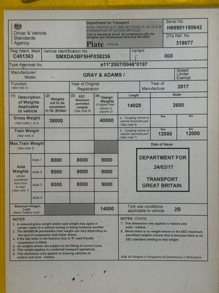 Gray and Adams 2017 Vector 1550 – 201786 - Επικαθήμενο ψυγείο: φωτογραφία 3 Gray and Adams 2017 Vector 1550 – 201786 - Επικαθήμενο ψυγείο: φωτογραφία 3
