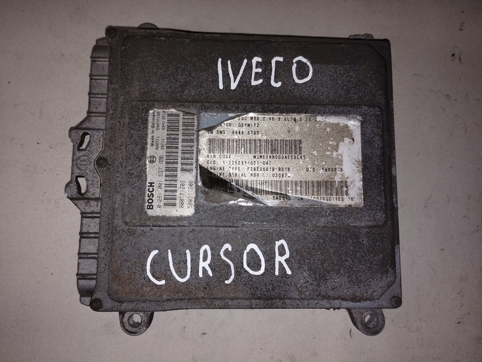 STEROWNIK SILNIKA IVECO CURSOR 0281001527 F3BE0681 D 500311206 - Ηλεκτρονική μονάδα ελέγχου: φωτογραφία 1 STEROWNIK SILNIKA IVECO CURSOR 0281001527 F3BE0681 D 500311206 - Ηλεκτρονική μονάδα ελέγχου: φωτογραφία 1